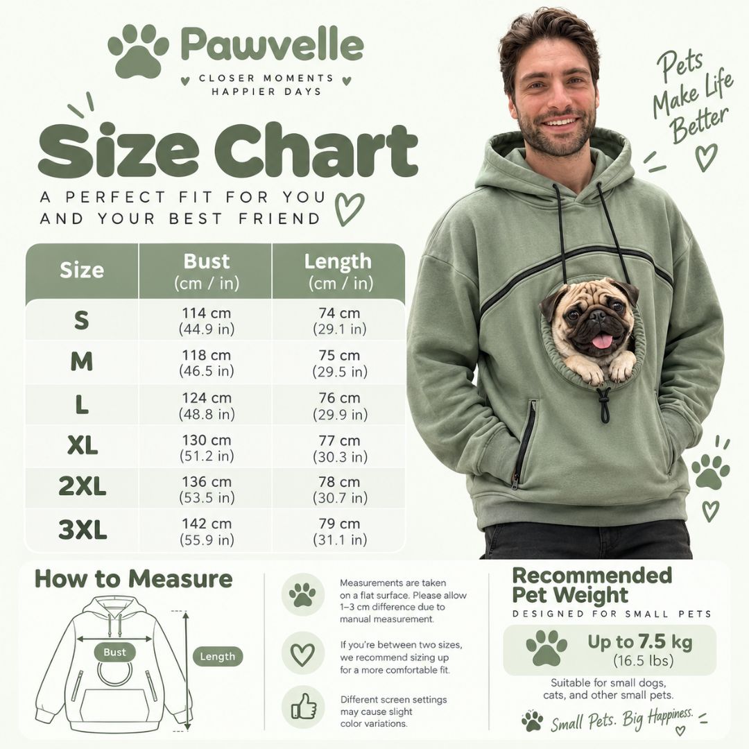 Pet Carrier Hoodie